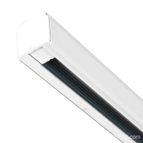 Europe standard recessed 4 wires track rail light track systems